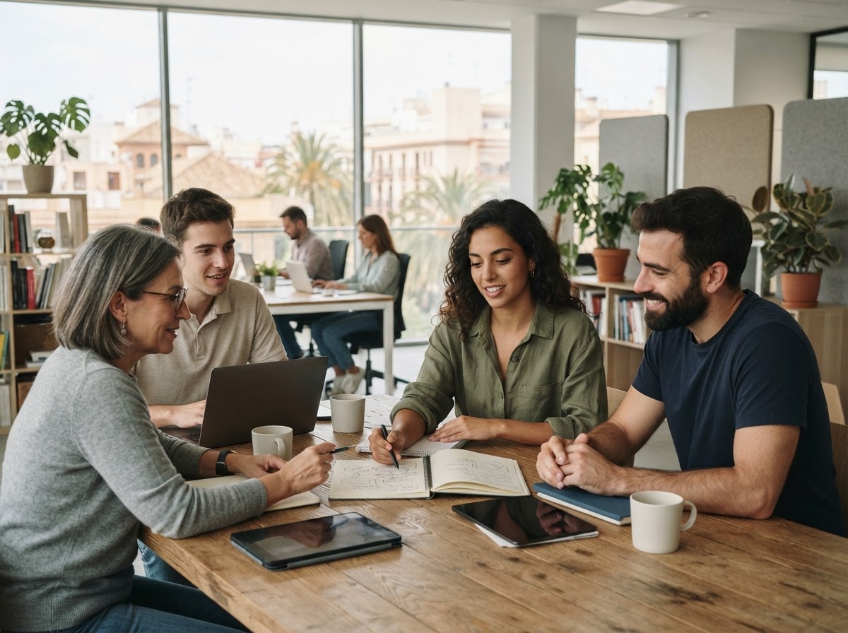 Memorifund AI: equipo revisando modelos de análisis predictivo aplicados a carteras de inversión